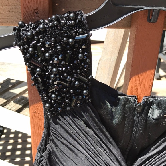 Aidan Mattox Black Cocktail Dress - Picture 2 of 15